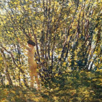 Nude in Sunlilt Wood, 1905