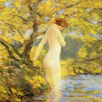 Numph Bathing, 1904