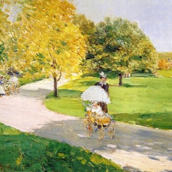 Nurses in the Park, 1889