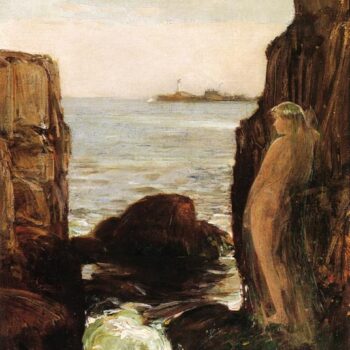 Nymph on a Rocky Ledge, 1886