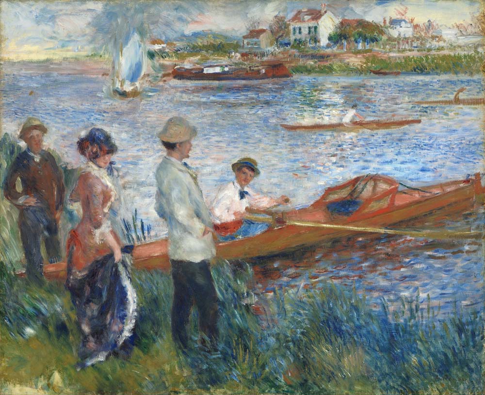 Oarsmen at Chatou, 1879