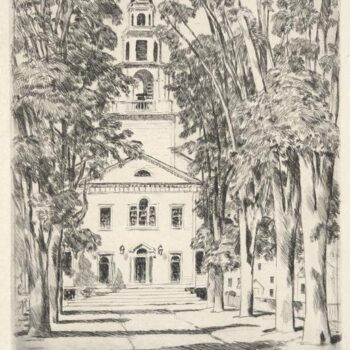 Old Colonial Church, Gloucester, 1913