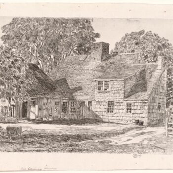 Old Dominy House, Easthampton, 1928