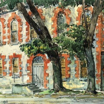 Old Dutch Building, Fishkill, New York, 1916