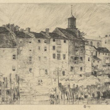 Old Warehouses, 1915