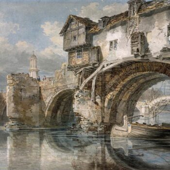 Old Welsh Bridge, Shrewsbury, Shropshire, 1794