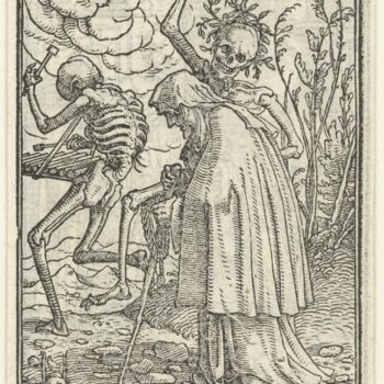 Old Woman and Death. 1524-1538