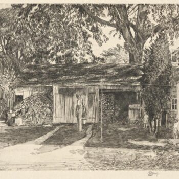 Old Woodshed, Easthampton, 1929