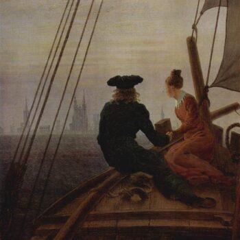 On a Sailing Ship (1819) Detail