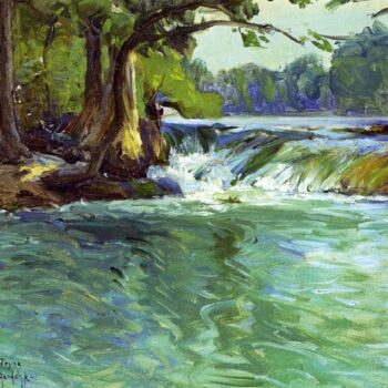 On the Guadalupe, 1914