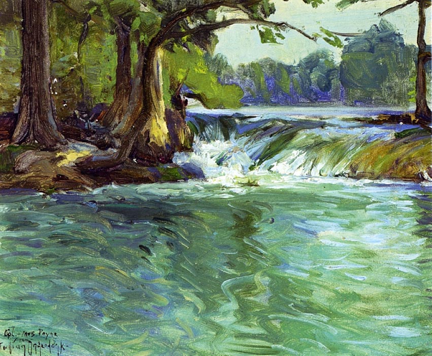 On the Guadalupe, 1914