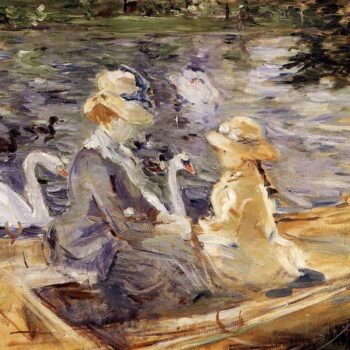 On the Lake in the Bois de Boulogne - 1884
