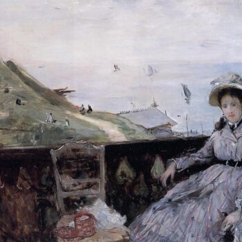 On the Terrace - 1874
