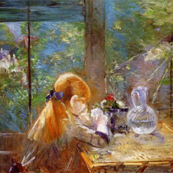 On the Veranda - 1884