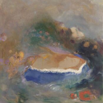 Ophelia, Blue Cloak on the Water, 1900-05