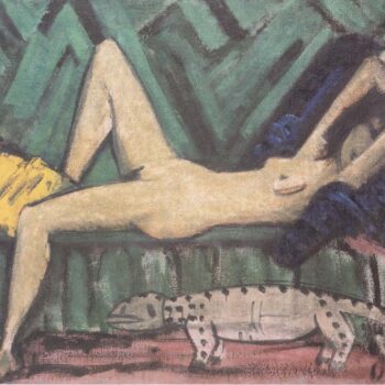 Otto Mueller - Akt auf dem Sofa liegend - ca1920 - after 1925