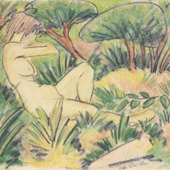 Otto Mueller - Akt in Landschaft - ca1923
