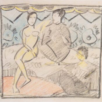 Otto Mueller - Atelierpause - ca1912