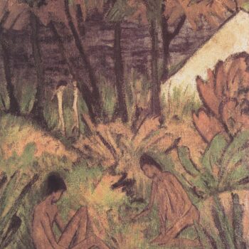 Otto Mueller - Badende am Waldsee - ca1919