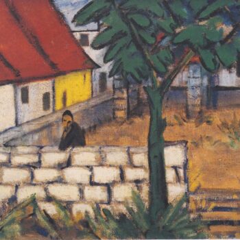 Otto Mueller - Bauerngehoft in Frankreich - ca1916