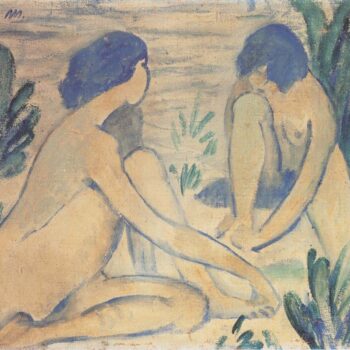 Otto Mueller - Blaue Badende - ca1912