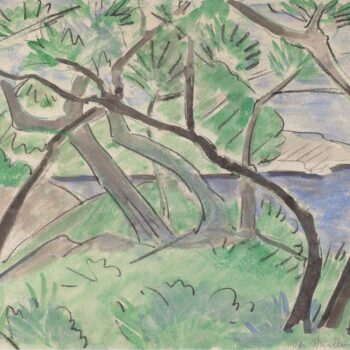 Otto Mueller - Dalmatinische Landschaft - 1924