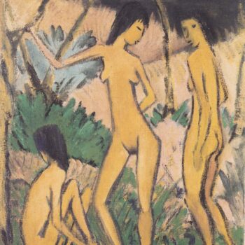 Otto Mueller - Drei Akte in Landschaft - ca1919