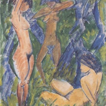 Otto Mueller - Drei weibliche Akte - ca1920