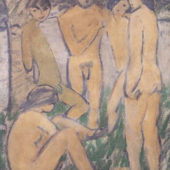 Otto Mueller - Funf Akte am Wasser - ca1911
