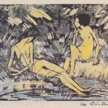 Otto Mueller - Kageler Wald - 1922