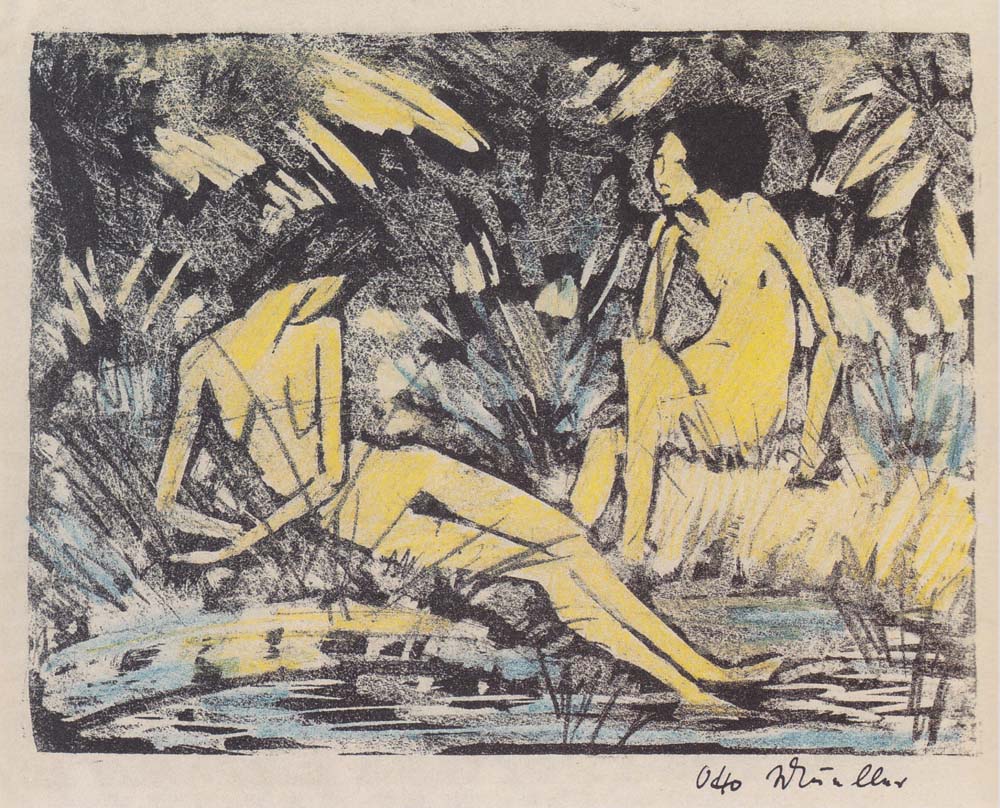 Otto Mueller - Kageler Wald - 1922