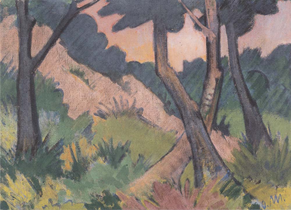 Otto Mueller - Landschaft III - ca1924