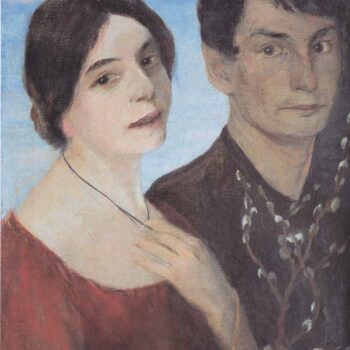 Otto Mueller - Liebesfruhling II (Doppelbildnis Maschka und Otto Mueller) - ca1903