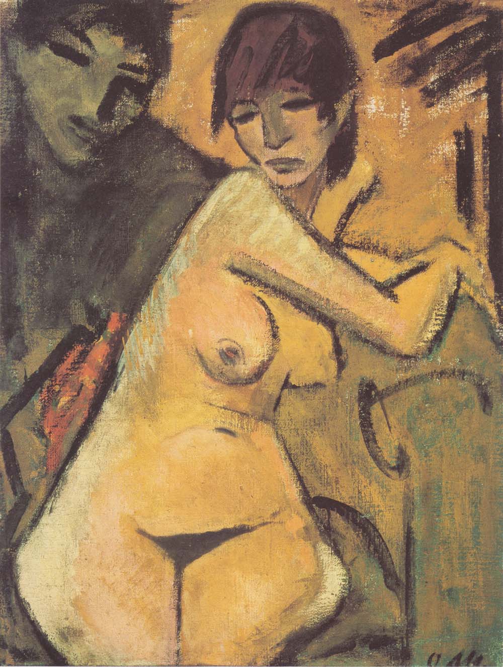 Otto Mueller - Liebespaar - ca1920