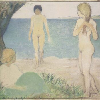 Otto Mueller - Madchen am Strand - 1908