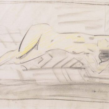 Otto Mueller - Madchen auf der Liege - ca1926