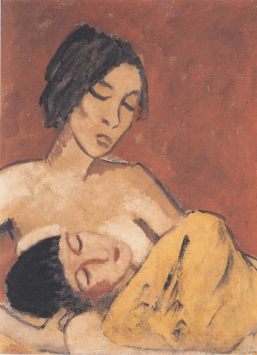 Otto Mueller - Mutter und Sohn - ca1919