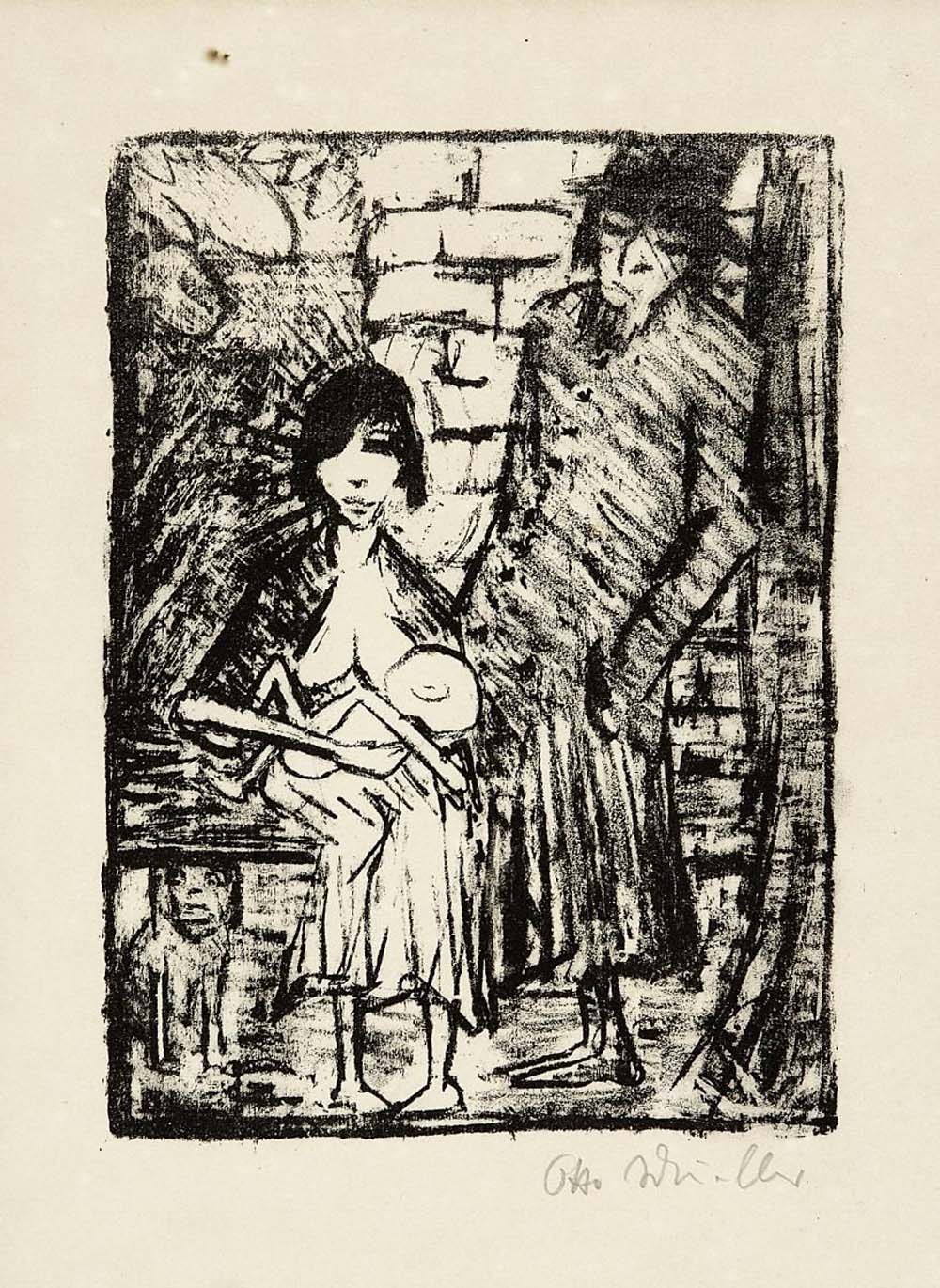Otto Mueller - Polnische Familie - ca1920-21