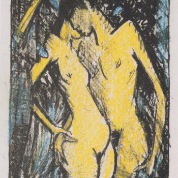 Otto Mueller - Stehendes Liebespaar (klein) - ca1919