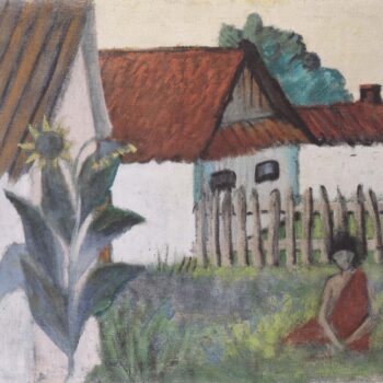 Otto Mueller - Zigeunerin im Garten - ca1929