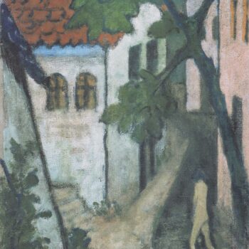 Otto Mueller - Zigeunerkind im Dorf - 1927