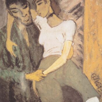 Otto Mueller - Zigeunerliebespaar - ca1916