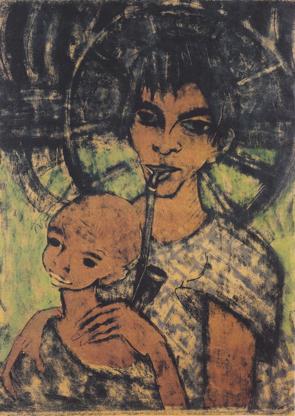 Otto Mueller - Zigeunermadonna - 1926-27