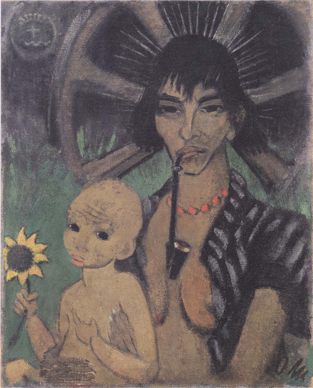 Otto Mueller - Zigeunermadonna - ca1926
