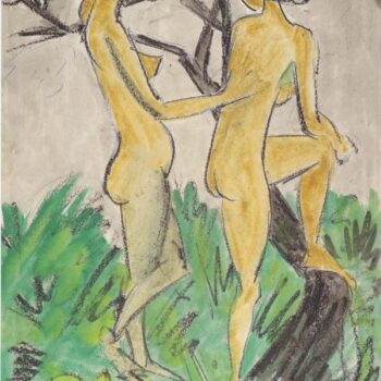 Otto Mueller - Zwei Akte im Freien, 1918-1923