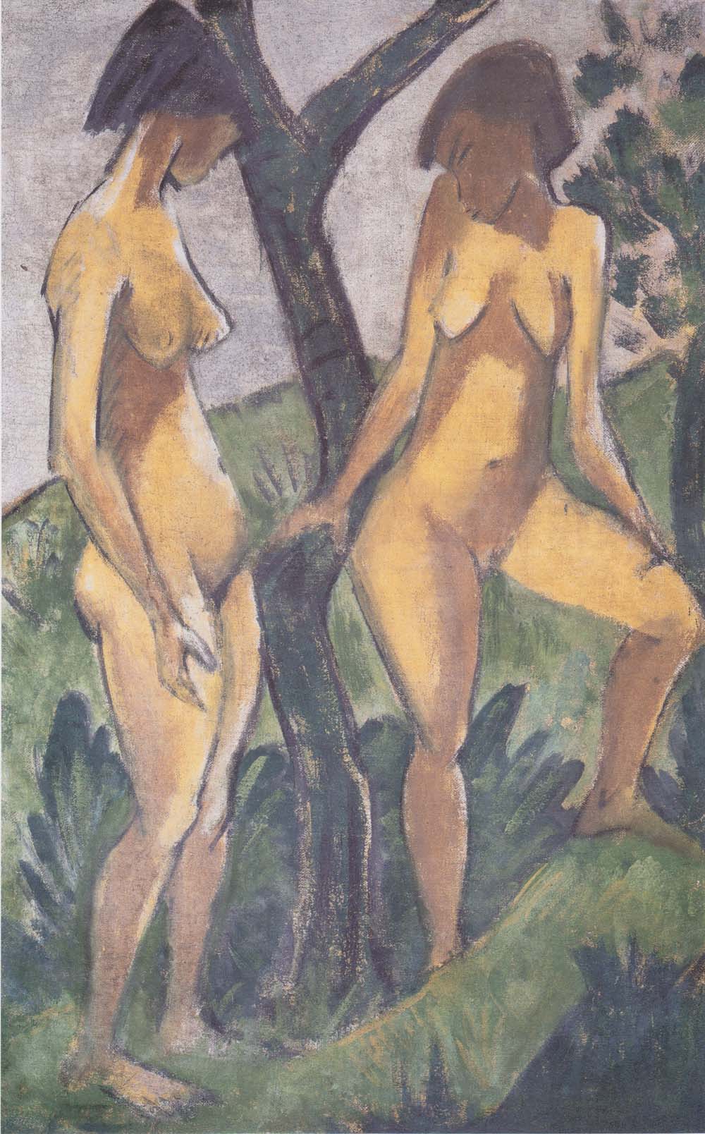 Otto Mueller - Zwei Madchen - ca1927