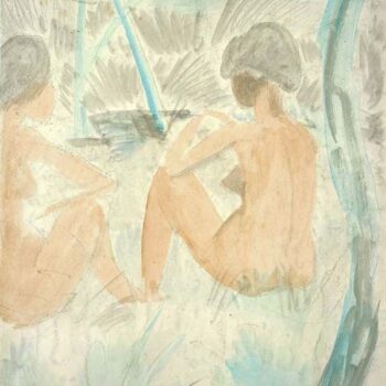 Otto Mueller - Zwei Madchen am Wasser - ca1922
