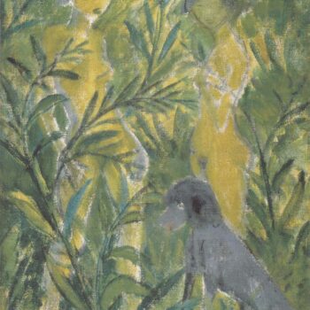 Otto Mueller - Zwei Madchen mit Pudel -1924