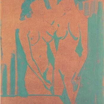 Otto Mueller - Zwei Madchenakte im Atelier - ca1928