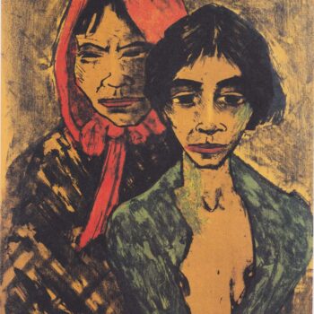 Otto Mueller - Zwei Zigeunerinnen - 1926-27